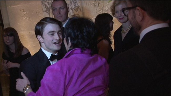 Daniel Radcliffe meeting Liza Minnelli