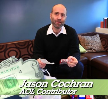 Jason Cochran in Bank of America's The Savings Experiment on AOL