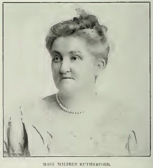 Mildred Rutherford, or "Miss Millie"